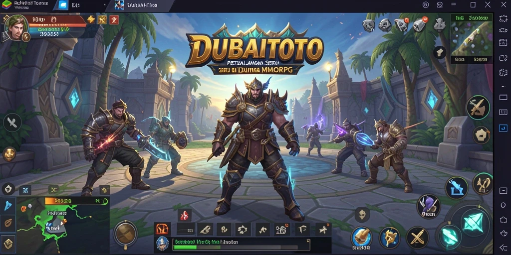 Tampilan gameplay DUBAITOTO yang menakjubkan dan penuh aksi.