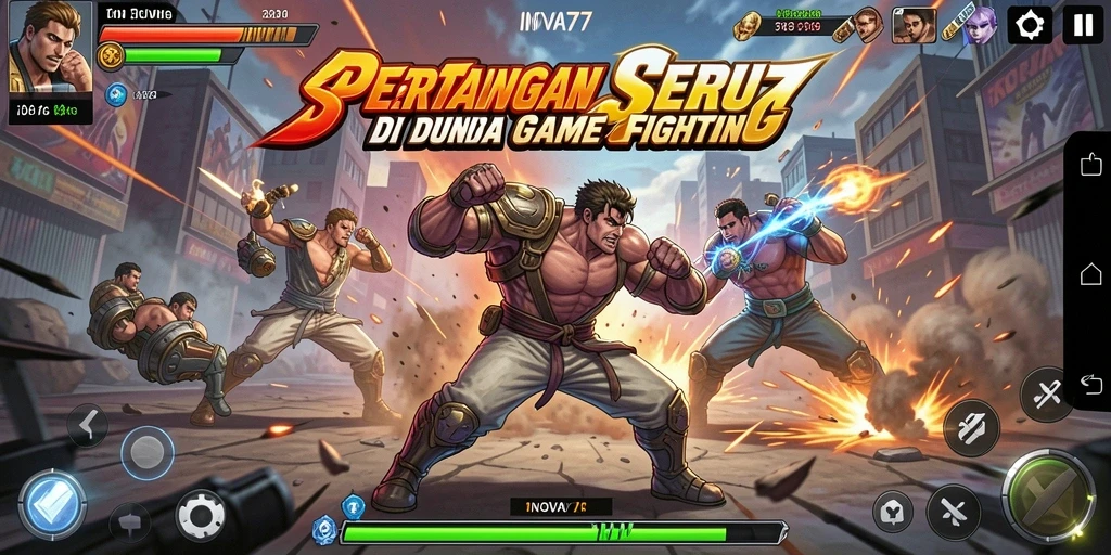 Gameplay seru dan pertarungan mendebarkan dalam INOVA77.