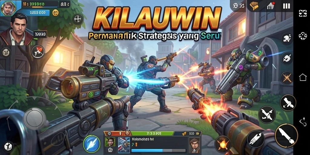 Tampilan gameplay seru KILAUWIN yang penuh strategi.