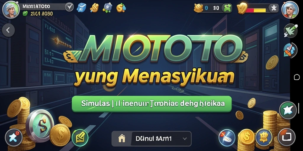 Tampilan menarik dari gameplay MIOTOTO yang penuh strategi.
