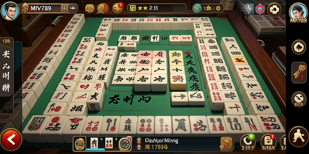 Screenshot game MVP789 menampilkan pengalaman bermain Mahjong yang menarik.